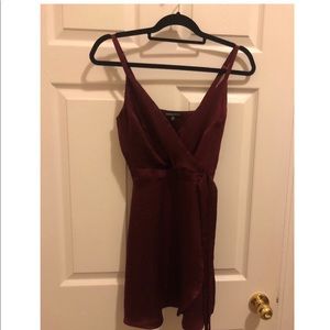 Silky cocktail dress